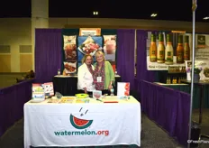 Cece Krumrine and Sheila Carden of the National Watermelon Promotion Board.