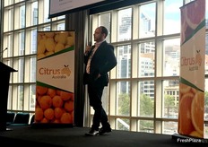 Gavin Ger from Laava ID giving insights into the modern day options for traceability in the fresh produce supply chain.