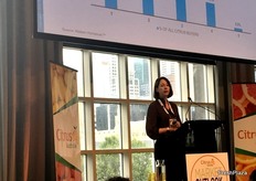 Chanel Day explaining Nielsen Homescan data and what it reveals about consumer preferences.