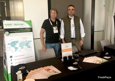 Phil Alexander and Frederic Scellier from MAF Oceania.