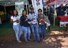 Advisers from the Limpopo Department of Agriculture and Rural Development: Matshego Motupa, Mmakolwane Raseasala, Daniel Baloyi and Malebitsi Nghatsane.