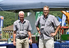 Daniël Hugo and Leigh Dale of Martin Dale Seedlings, Tzaneen-based nursery.