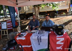 John van Greunen and Jean Botha of Goscor, agricultural equipment supplier.