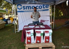 Neil King from Dynatrade, distributor of Osmocote.