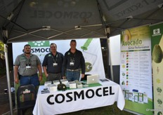Frikkie Marx, Wilhelm Schultz and Alan Bender of Cosmocel.