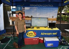 Esmé Pretorius, representing Jabeco irrigation automation services in Louis Trichardt.