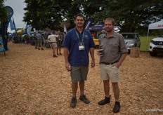 Hardus Venter of Mirome Properties, an avocado and macadamia farm in Politsi, and Alex Farmer from Glendinning Hope Farm in Agatha (litchis and avocados).