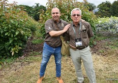 Rubén Blanco of Viveros Blanco (license holder of Maluma for Europe and Morocco) with Odile Duarte, Maluma license holder for Latin America (with the exception of Chile).