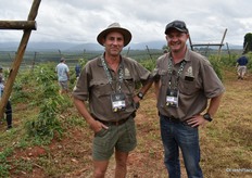 Jaco Opperman and Wicus Thornhill of Northern Motors, Tzaneen.