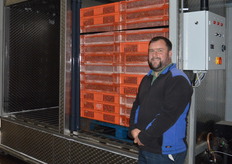 Matthew and the new hydrocooler