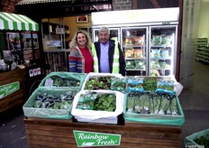 Juliet Tripodi, and her father Joe Giangregorio from Rainbow Fresh