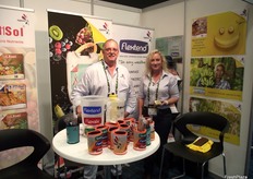 Phil Lintern and Danita Clark from Agspec Australia