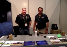 Chris Platt and Peter Weaver from AGCO Australia
