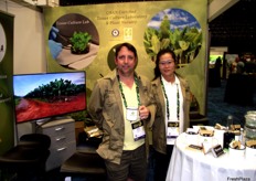 Dion Harrison and Weiwei Cui from Arakai Pty Ltd