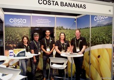 Kylie McKnight, Gary Fattore, Serkan Fevzi, Naomi Travers and Mark Harriot from Costa Bananas