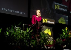 NT Minister for Agribusiness and Aquaculture, Nicole Manison opening the conference