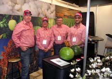 Nick Freney, Rodney Atkin-Smith, Kyle Steinhardt and Carlos Rahme from Elders Rural Services