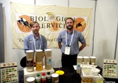 Adam Billsborough and Jake Byrne from Biological Services