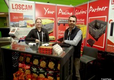 Clare McSweeney and Shane Jamieson from Loscam