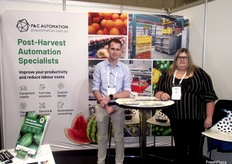 Hayden and Maree Stewart from P&C Automation