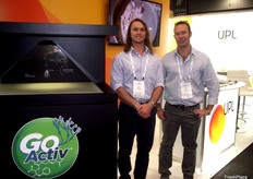 Mark Ellwood and Neil Innes from UPL Australia