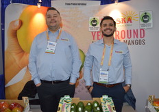 Jose Juan Rodriguez and Isaac Loza with Freska Prodcue International. 