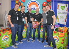 Team Sunset/Mastronardi are happy to be in New York and share the same taste in shoes...almost. 