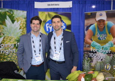 Scott DiMartini and Diego Villegas with Fyffes North America. 