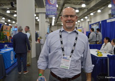 Scott Ross with Dole is walking the show floor. 