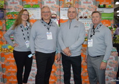 Kate Alexander, Mark Smith, Richard Kilday, and Dale Roberts with Melissa's.