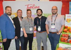 First trade show since the pandemic for the team at Westmoreland - TopLine Farms. From left to right Dino Dilaudo, Tony Cappelli, David Pereira, Brian DiCarlo and Max Mastronardi. 