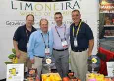 The Limoneira team was visited by Roche Brothers's Supermarkets. Tom Murray and Scott Maher with Roche Bros. are flanked by Limoneira's John Carter and John Caragliano.