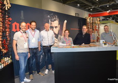 Faia is a group of four companies which have come together producing various products including ginger shots, ginger, onion and garlic purees. Hendrikse, Sander Kleinjan, Bert van Gelder, Charlotte Roussel, Pol Roussel, Arjan Biesheuvel and Jan Vandenabeele.