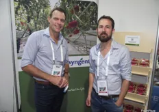 Ged Sippel from Syngenta Australia and Levi Nupponen Agrology Pty Ltd