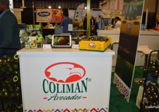 Coliman had a booth at the Mexican Pavilion. 