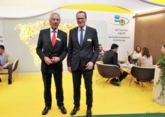 At the booth of Cobana Fruchtring GmbH & Co. KG, the management Jürgen Böuszewski and Jürgen Bruch there for discussions.