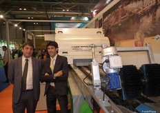 Eduardo Cobos Calvo exhibiting its agro-robotic technology for the horticultural sector at his Maf Roda stand.