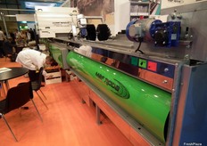 Sorting machine at the stand of Maf Roda.