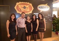 Francisco Herrero, accompanied by the rest of the staff from Subasta del Sureste, Subasur.