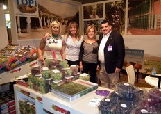 Stand of Frutas Torero, with its president Antonio Caballero.