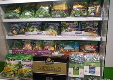 Salads exhibited at Florette’s stand.