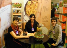 Team of Trevijano promoting their natural products.