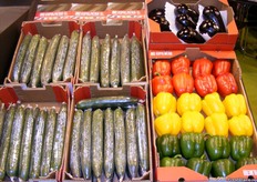 Vegetables exhibited at Kopalmeria’s stand.