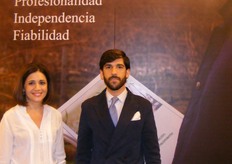Consuelo Pizarro Muñoz and Francisco Javier Carmona Merello, of Sohiscert, a leading Agrofood Control and Certification institution.