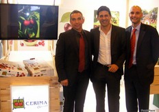 Team from Cerima Cherries promoting their cherries.