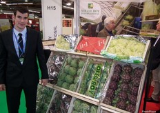 Marcello Gomes, Sales Manager of Roy Soleil International, a French company that produces and markets lettuce, endive, artichoke and early potatoes.