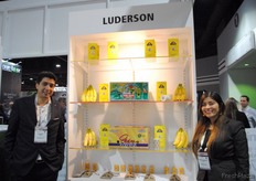 Gonzalo Cuello and Maria Fernando Valdez from Luderson, Ecuador.