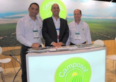 Mauro Sangio, José Antonio Gomez Bazón en Andrew Maiman from Camposol.