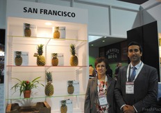 Family business San Francisco from Ecuador. Ana Maria Hidalgo and Alejandro Hidalgo.