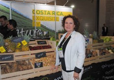 Rosy Segura from Procomer, promotion office for Costa Rican companies